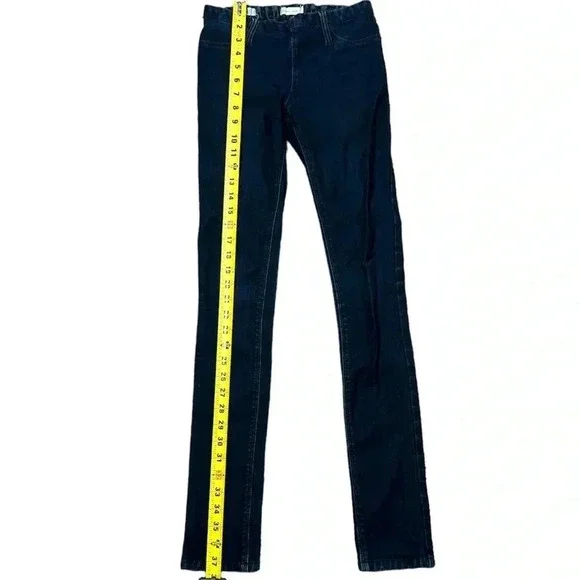 Silence and Noise Black Pull On Pant Size 25 - Picture 4 of 8